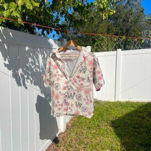 Washington Nationals Button Up Shirt